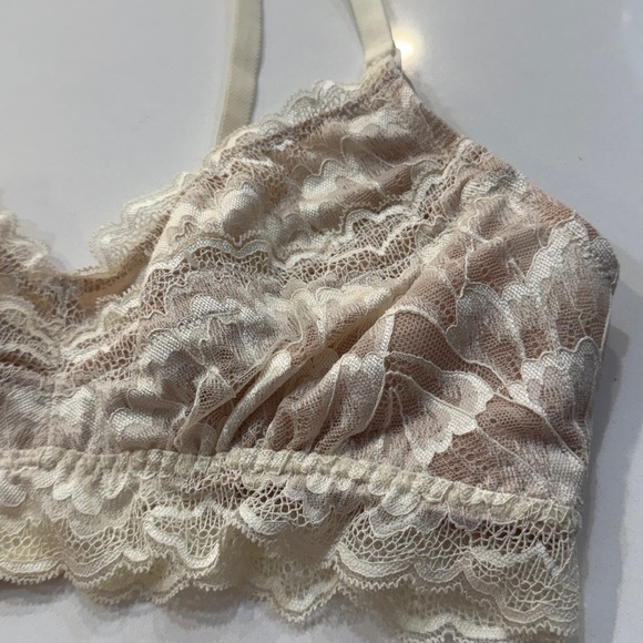 Morrow + Mint Tulip Lace Organic Cotton Nursing Bralette. Size L - Picture 11 of 12